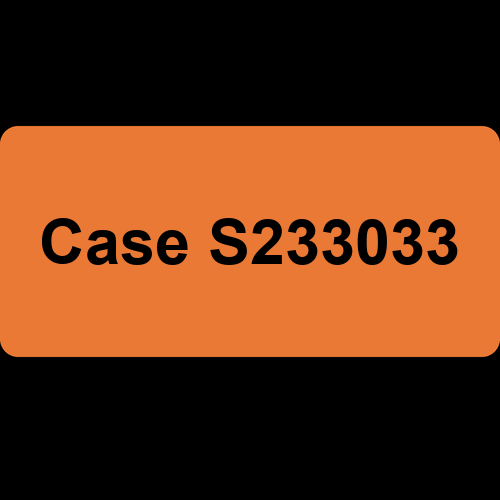 Case S233033
